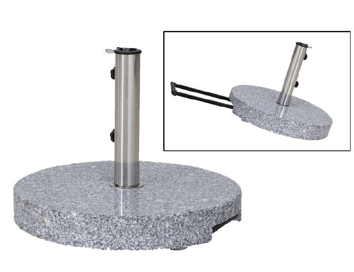 SIENA GARDEN Granitschirmständer "Trolley" 40 kg